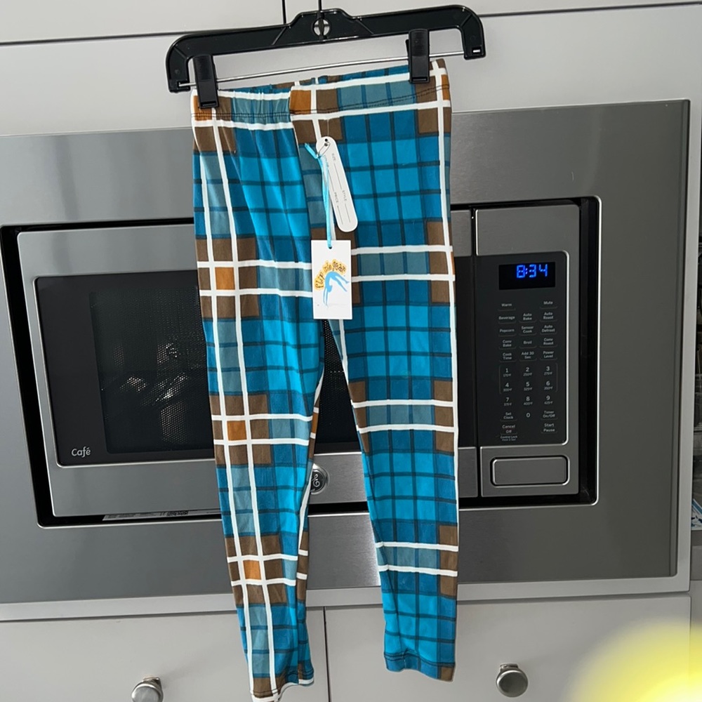 Checkered leggings
